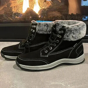 Tundra Surrey Thermo-lite water resistant lace up winter/snow rugged boots 10W